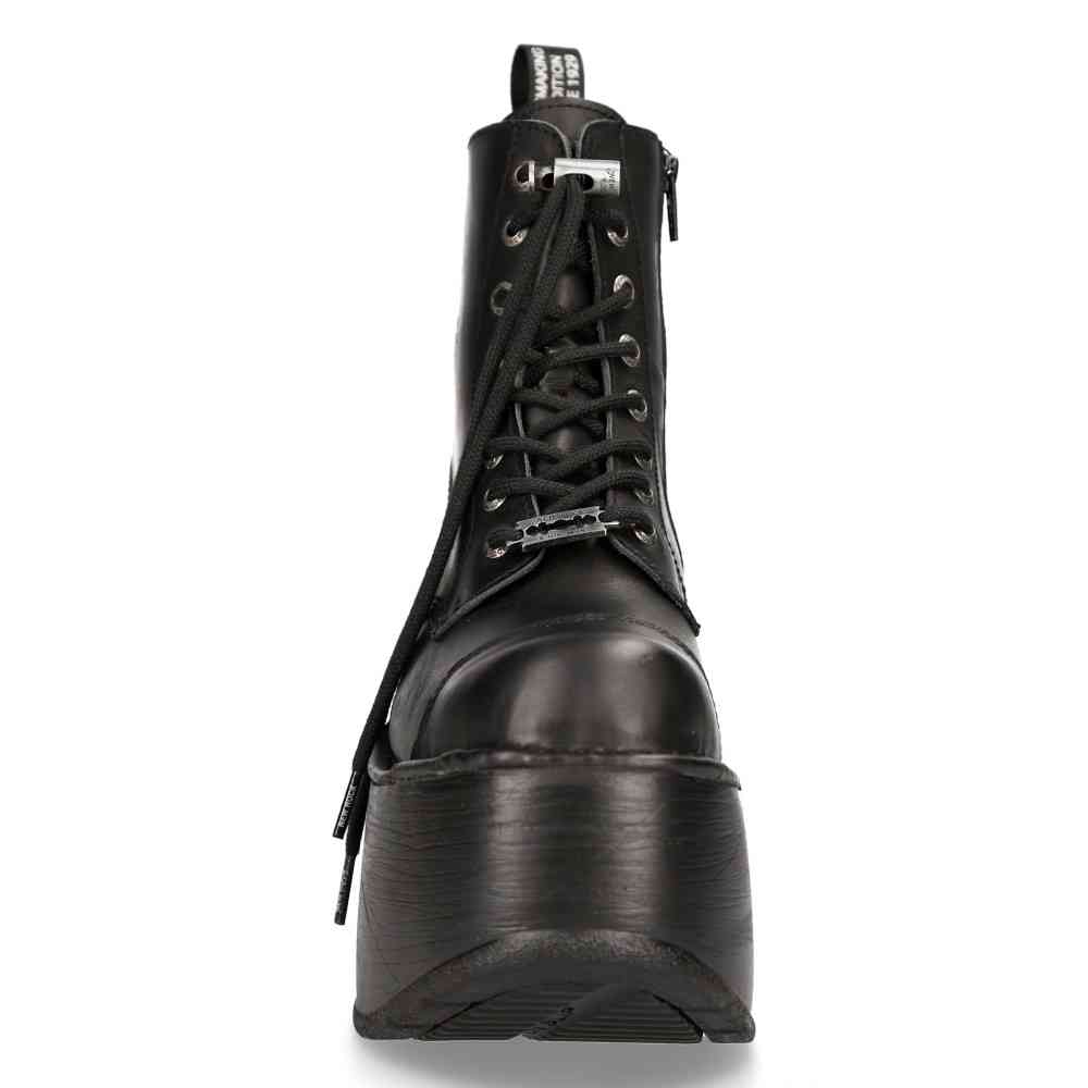 New Rock New Rock - M-NEWMILI083C-C16 Platform Boots - Black